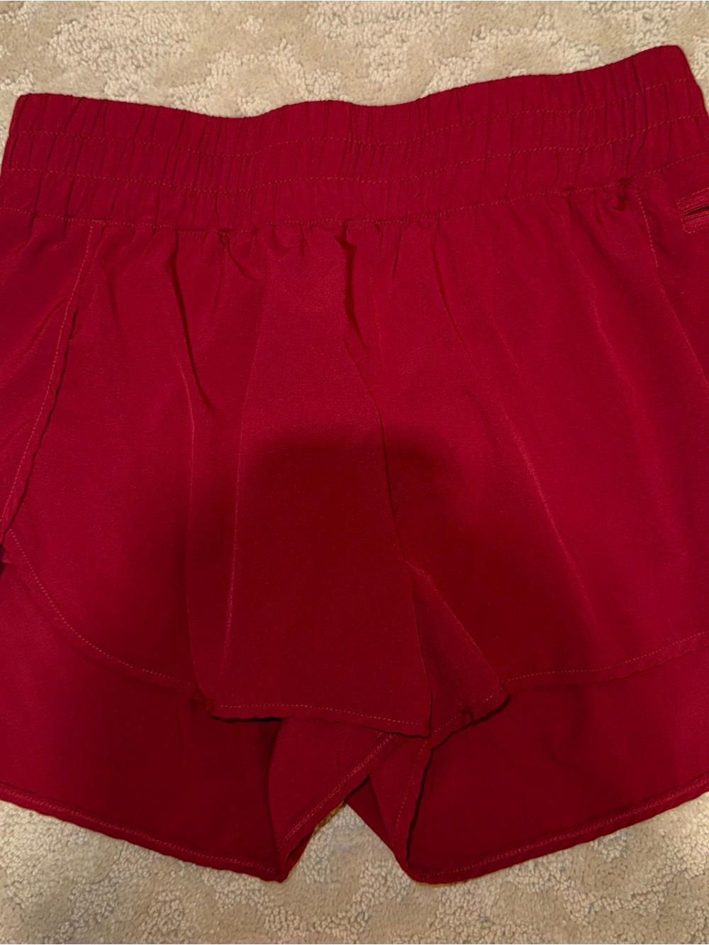 Paragon Fitwear Red Women's Athletic Shorts
